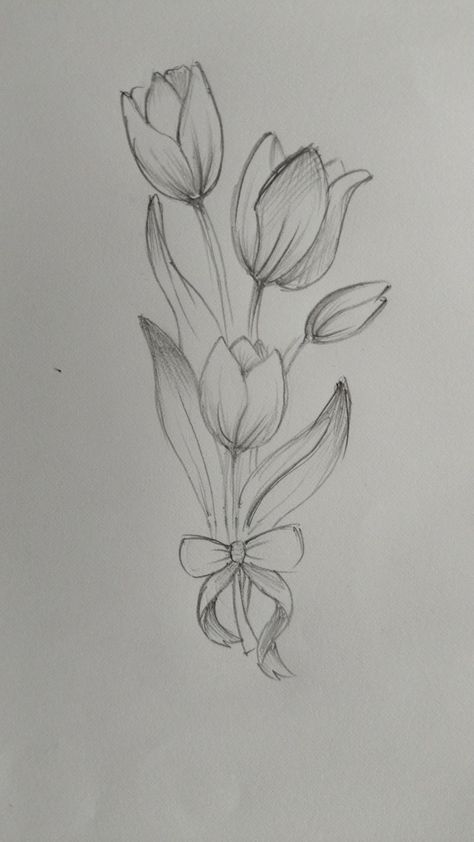 floral drawing